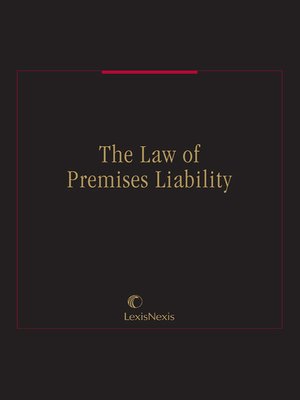 cover image of The Law of Premises Liability